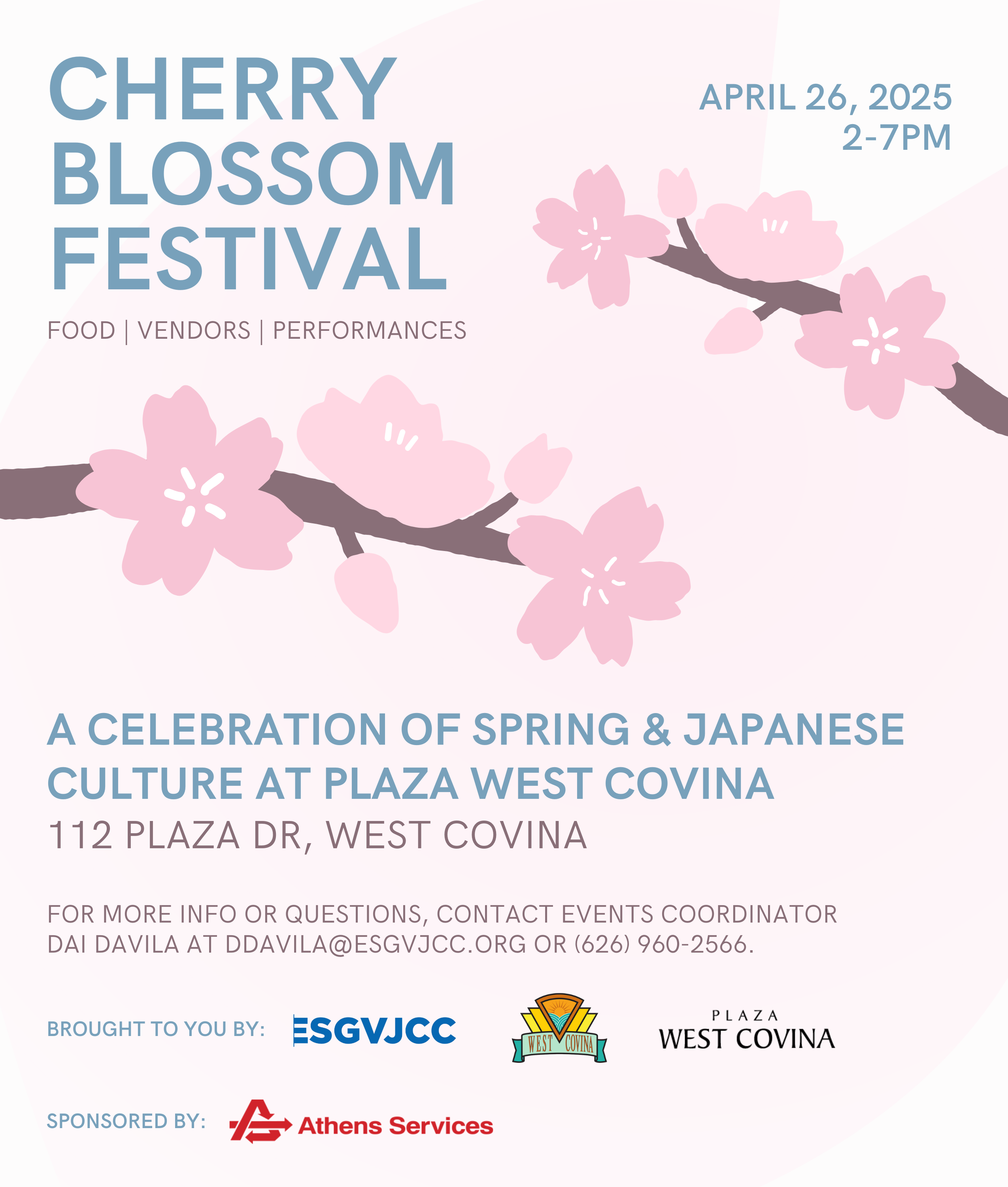 2025 Cherry Blossom Festival - esgvjcc.org - East San Gabriel
