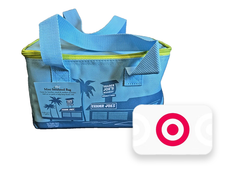 Trader Joe's Bag and Target Gift Card